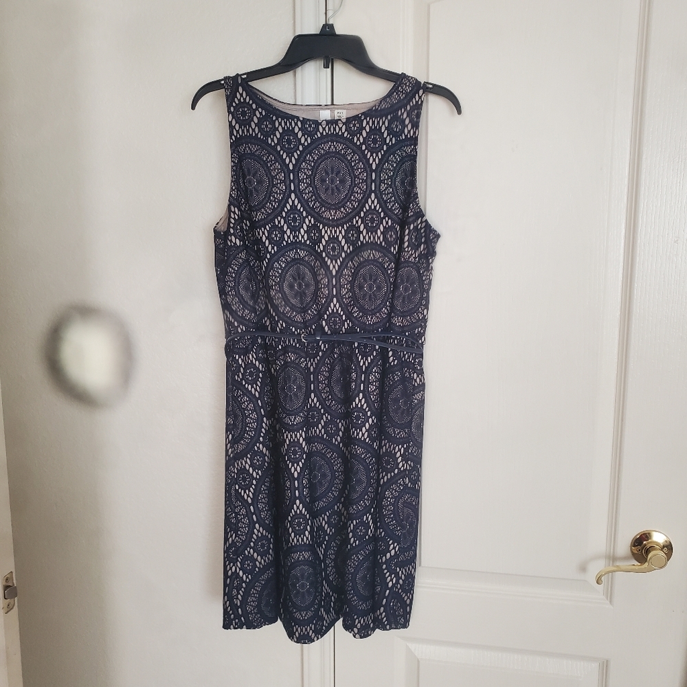 Tamera Navy Blue Women's Dress.